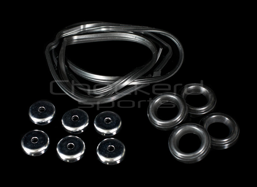 VMS GUNMETAL K20 K24 VALVE COVER WASHER SEAL BULLET AMMO SPIKE