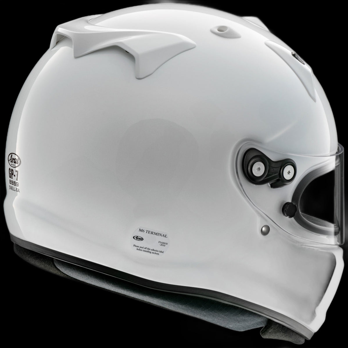 arai gp jet helmet GP-7 Auto Helmet (White) – Checkerd Sports