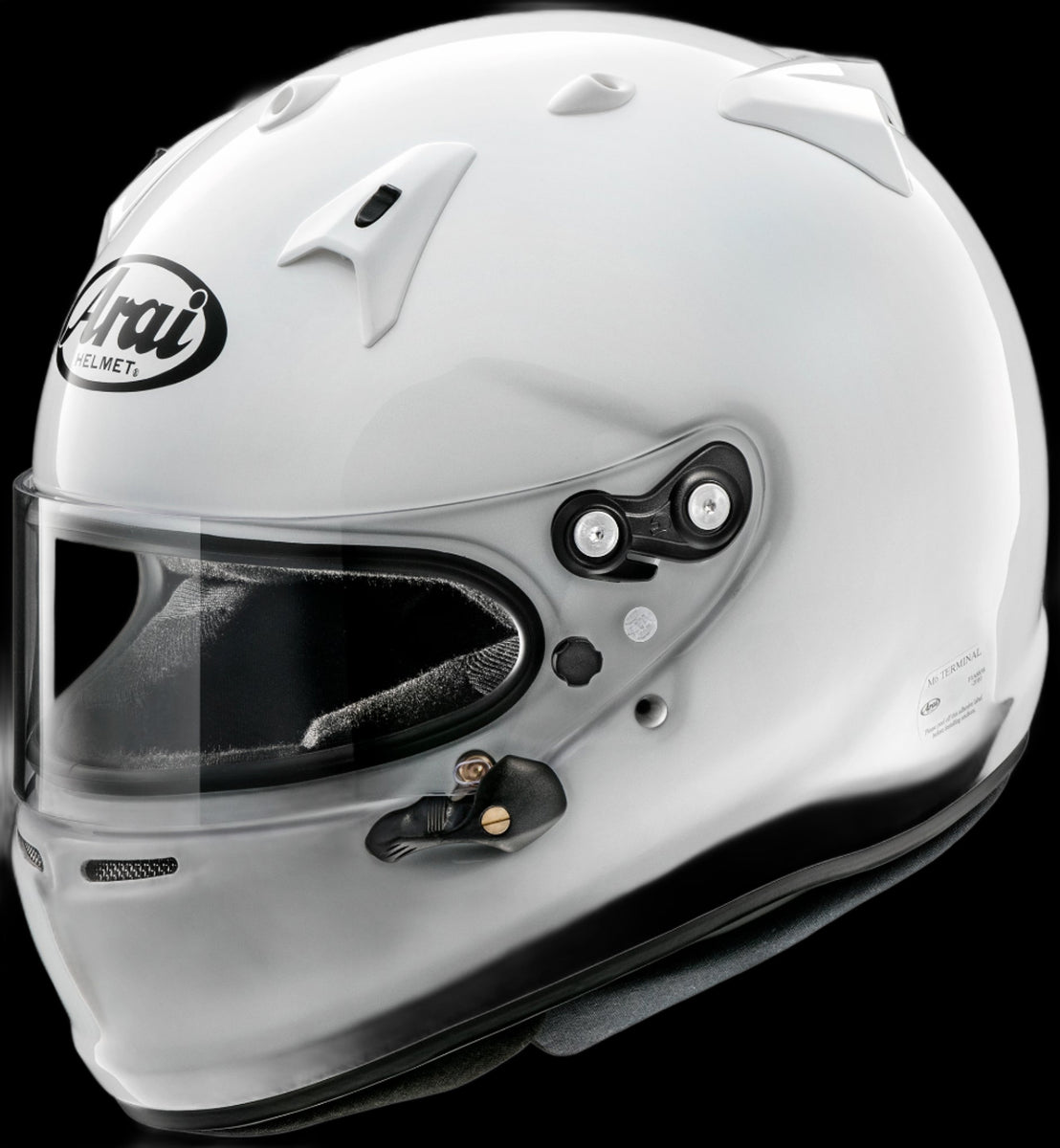 GP-7 Auto Helmet (White) – Checkerd Sports