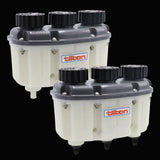 3-Chamber Plastic Reservoir