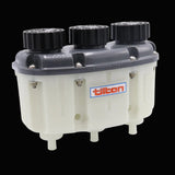 3-Chamber Plastic Reservoir