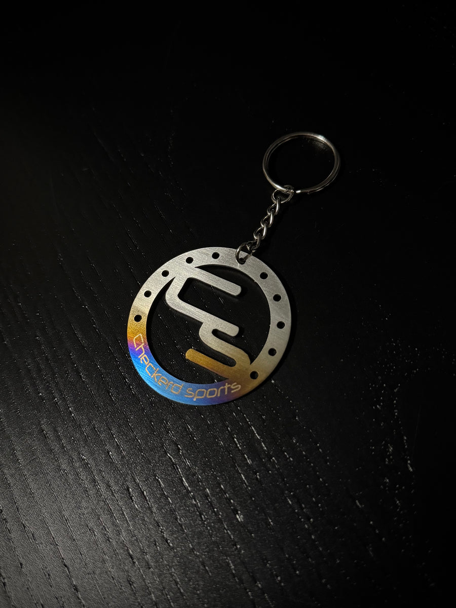 CS Titanium Keychain – Checkerd Sports