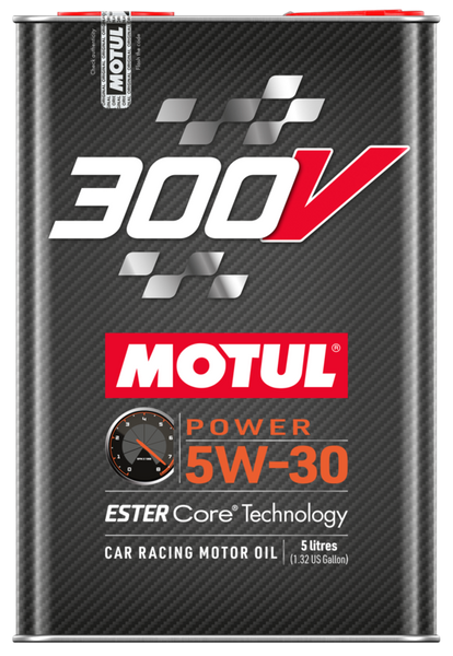 Motul Synthetic Ester Racing Oils 300V POWER 5w30 - (2L