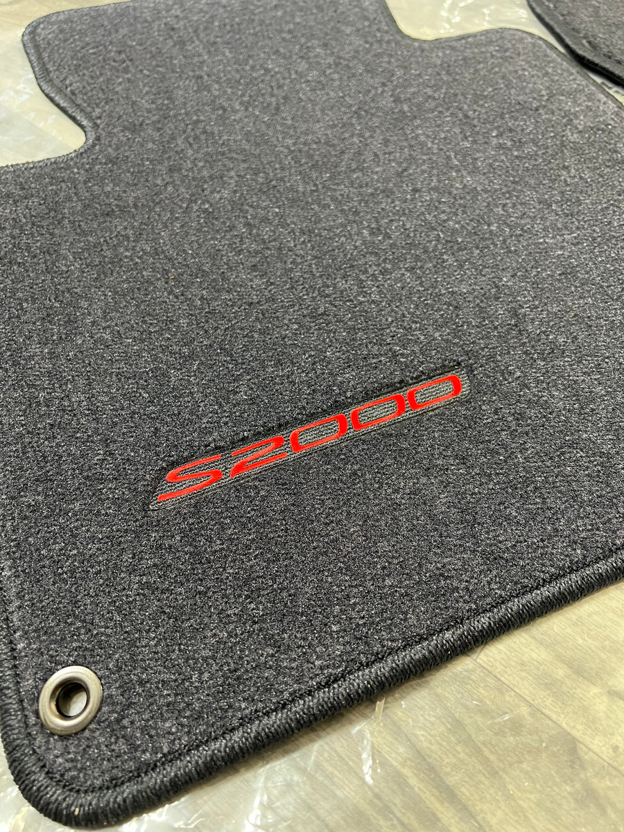 S2000 Floor Mats Checkerd Sports
