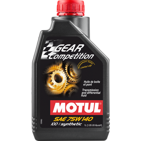 Transmission Fluid Competition Gear Oil 75W140 1L (1.05 qt)