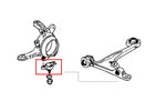 Front Lower Ball Joints - OE Style S2000