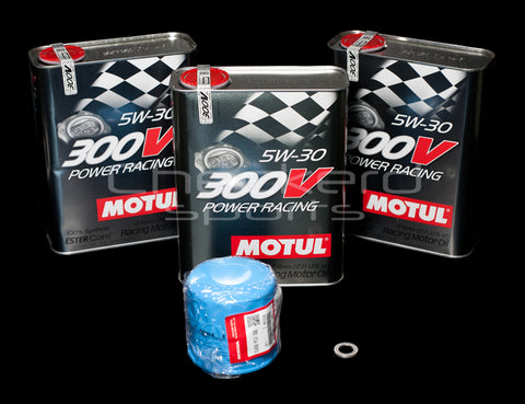 CS Motul 300V 5W30 Oil Change Kit - Honda S2000