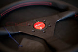 Monte Carlo - Black w/Red Stitching