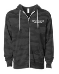 Unisex Lightweight Fitted Zip Hooded Sweatshirt