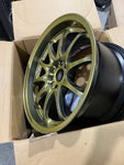 Volk Racing CE28 Hyper Gold 17x10+ 50 RARE SET