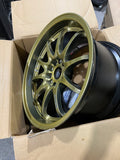Volk Racing CE28 Hyper Gold 17x10+ 50 RARE SET